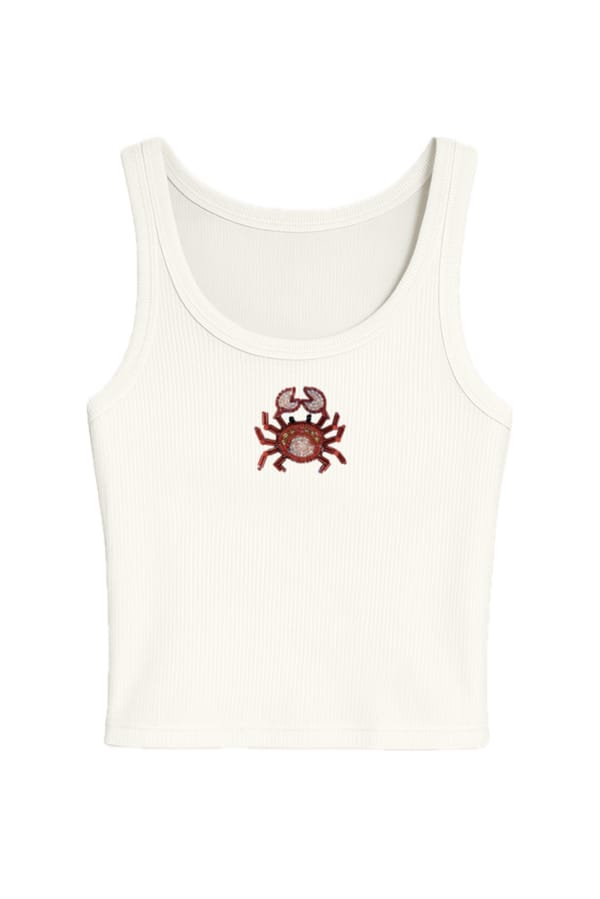 Crab Tank Top — Past Modern