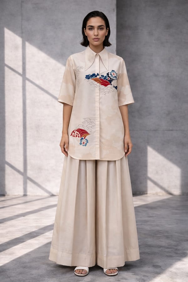 Mizu Ivory Co-Ord Set — OJA