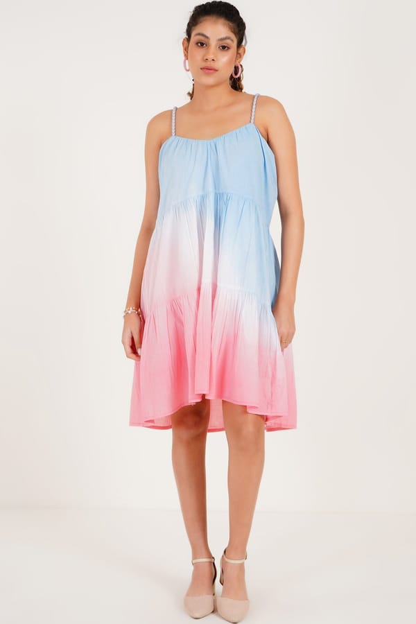 Tiered swing dress — Western Era