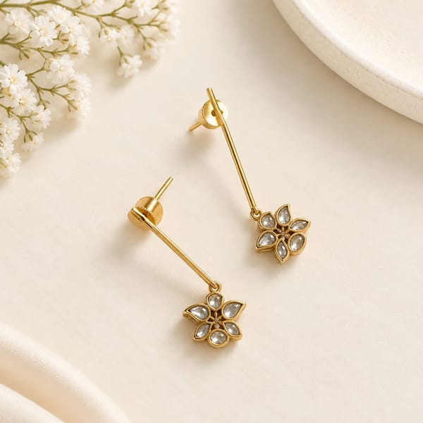Meher Kundan Earrings — Avirasa Jewels