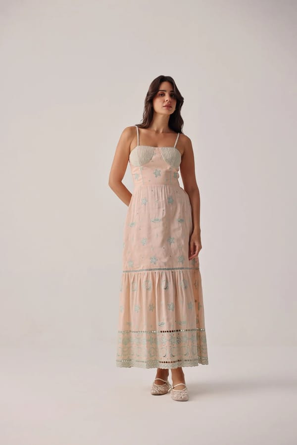 Ruby Maxi - Peach — SHOP NOIB