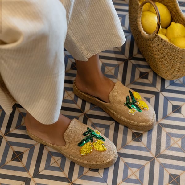 Lemoncello Espadrilles Platforms — PARI PARI