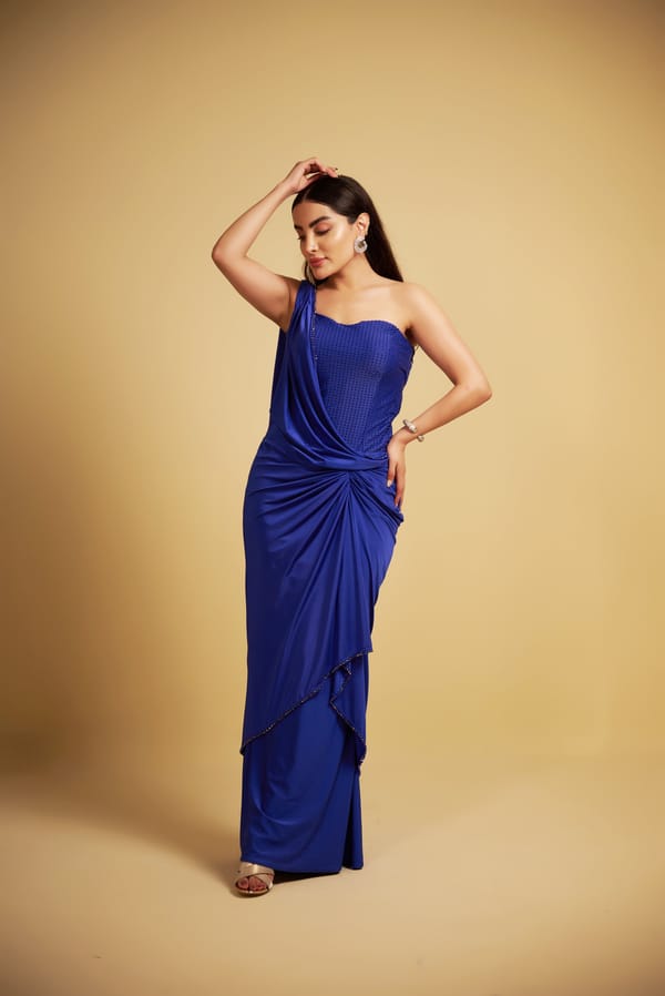 Zarina Drape Gown — Sakshi G Chawla