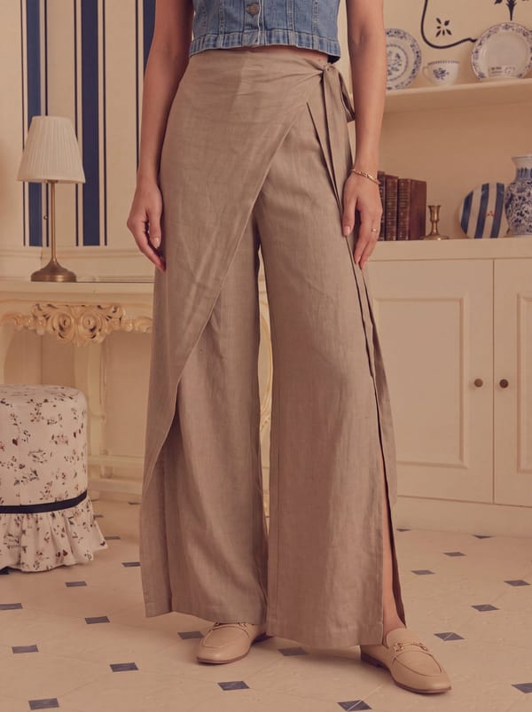 Pareo Trousers — Sage by Mala