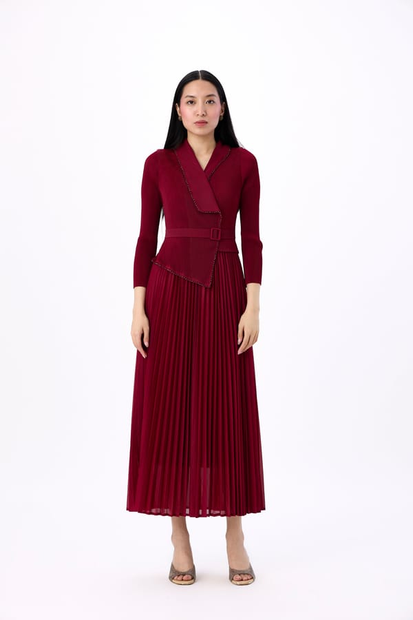 Abigail Wrap Dress — Scarlet Sage