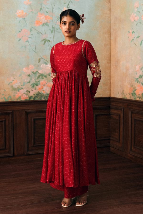 Corrine Anarkali Set — Paulmi and Harsh