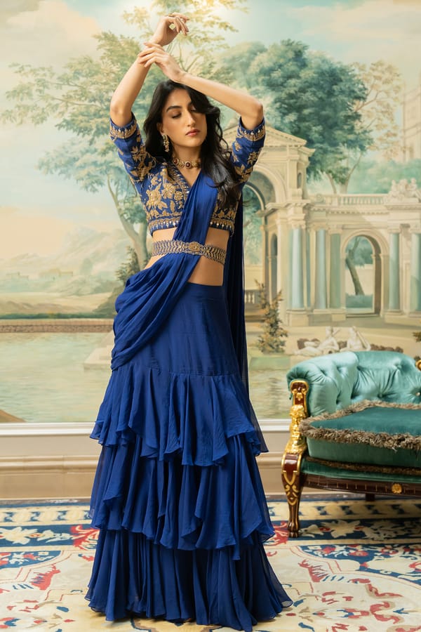 Agatha Saree Set — Paulmi and Harsh