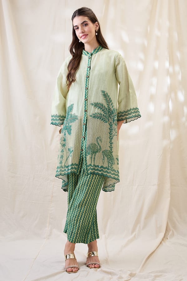 Noorani Embellished Kurta Set — SOUP by Sougat Paul