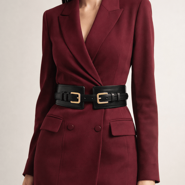 Cross Black Women Belt — SSN Belts