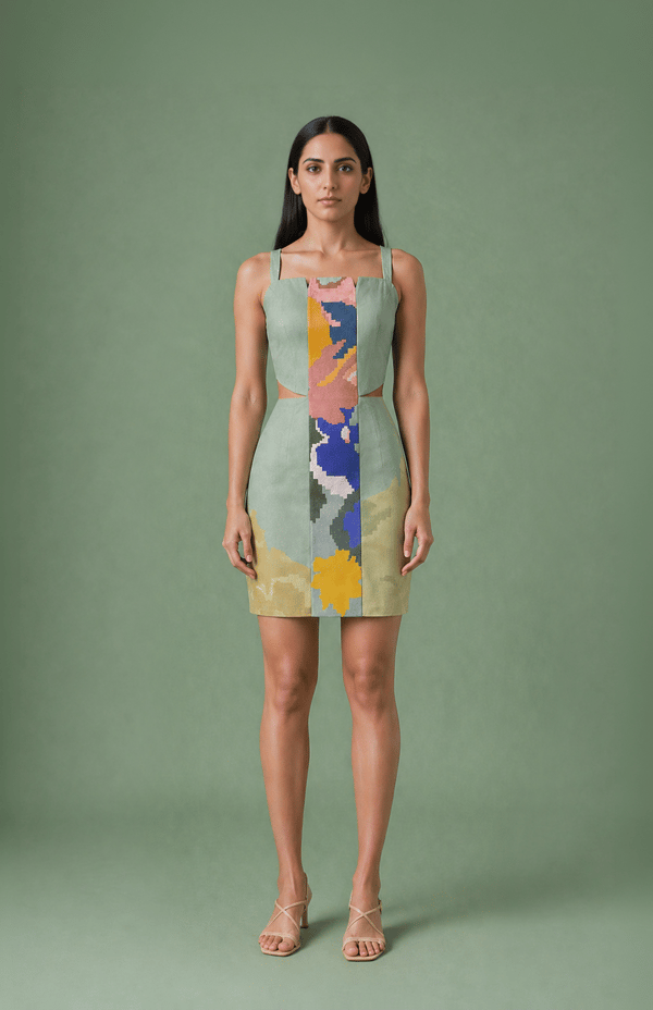 Ikat Frame Dress — CLOS
