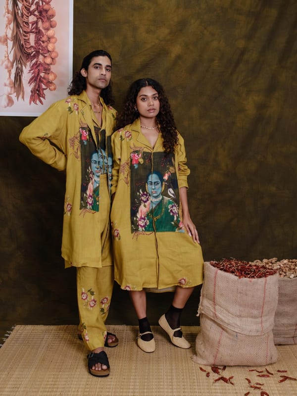 Manjal Long Shirt — House of Urmi