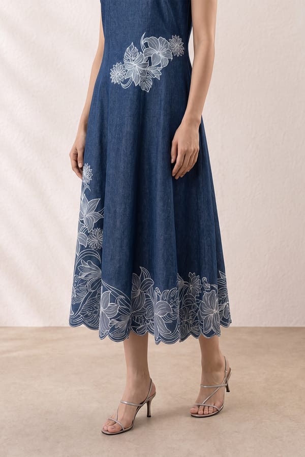 ORIGANI Sora Midi Dress — Origani
