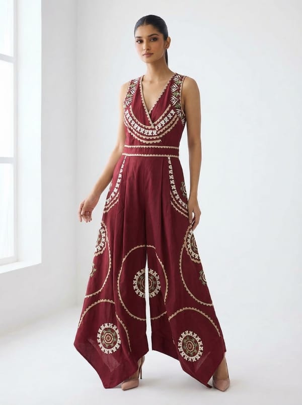 Desert Mirage Jumpsuit — RUCHIKA  MALLIKA LABEL