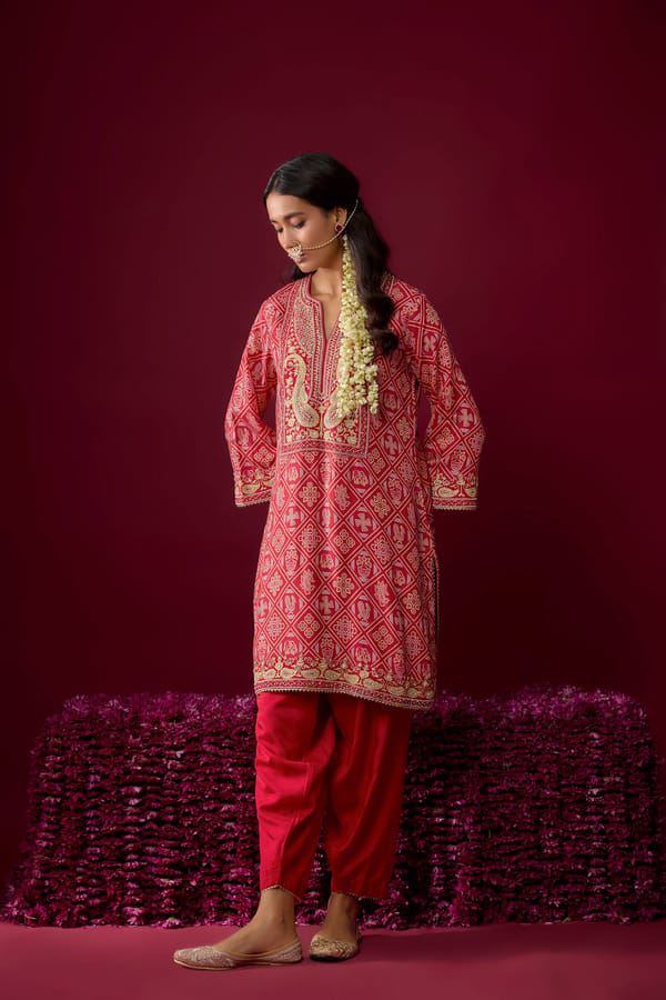 Jiana - Short Kurta With Salwar — Sheetal Batra