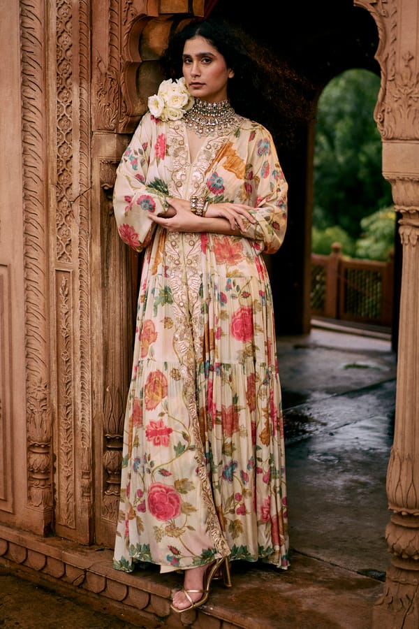 Adeline Kaftan Set — Paulmi and Harsh