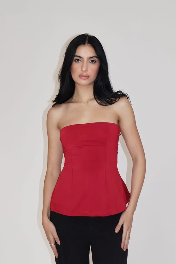 Aperol Top - (Cherry) — Select Staples