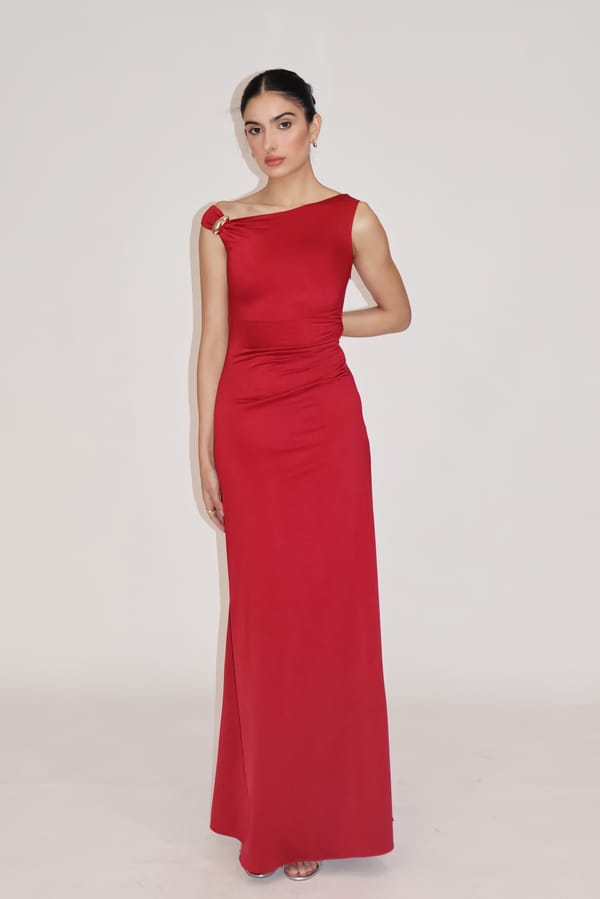 Piccante Dress Cherry — Select Staples