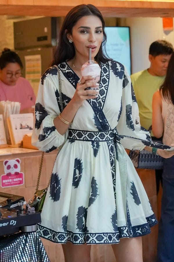 Payal Shah Marlin Mini Dress — Calling June