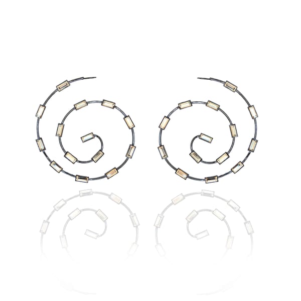 Classic Merigold Earrings — Esme Crystals