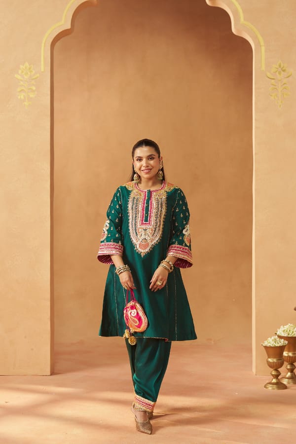 Riva Chauga With Salwar Dupatta — Sheetal Batra