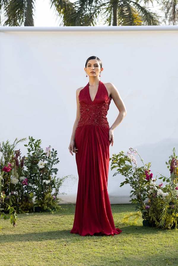 Eyes on Scarlet Muse — AMRTA BY GUNEET KONDAL
