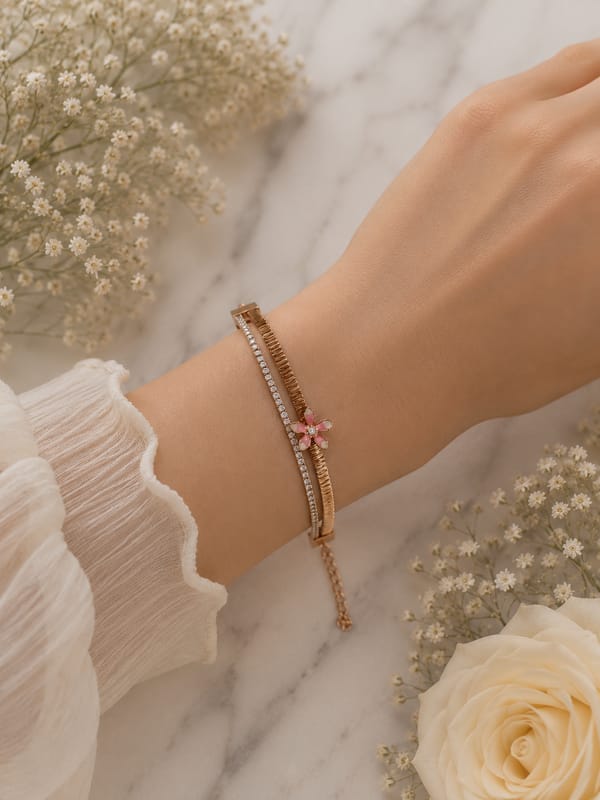Sakura Bloom Bracelet — SilvPop Jewels