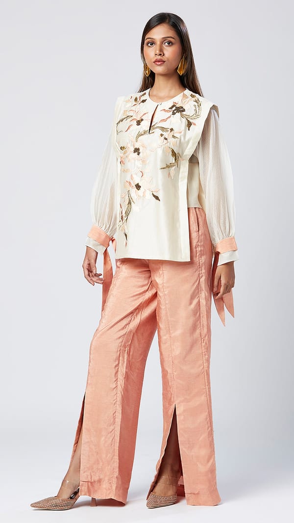 Canna - Panelled Top and Pant Set — Madder Much