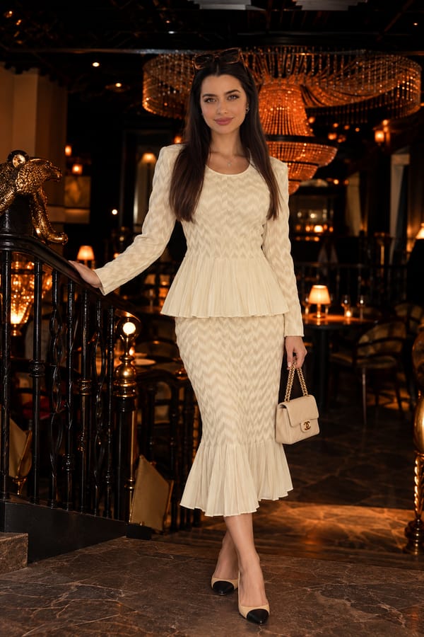 Lorreta Skirt Set — Pleats by Aruni
