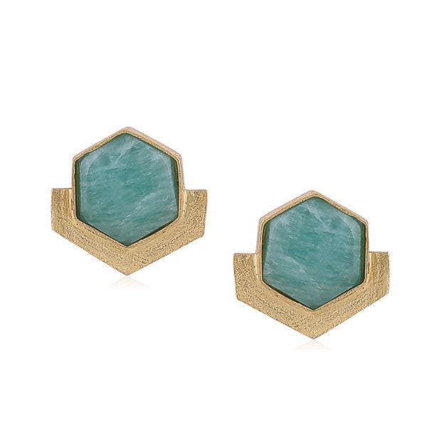 Orchard Studs- Ice blue — Varnika Arora