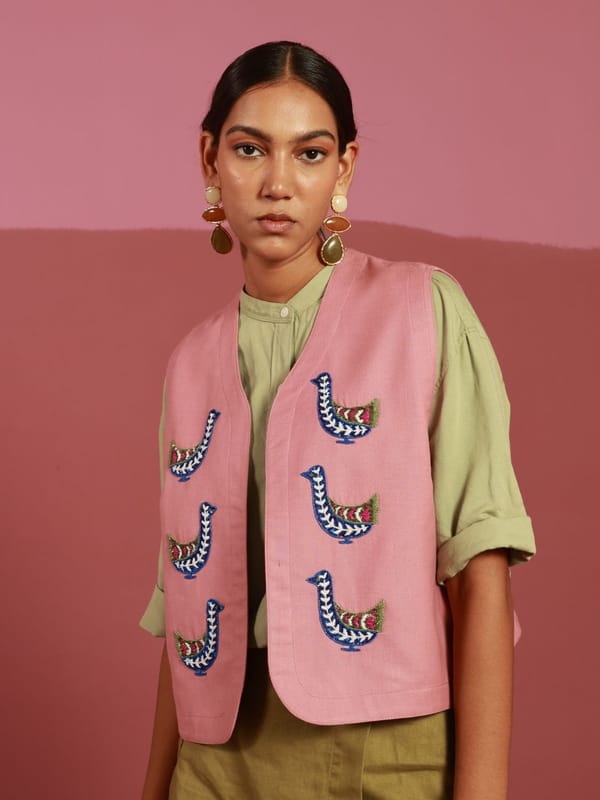 Peace Out Gilet — Winglore Studio