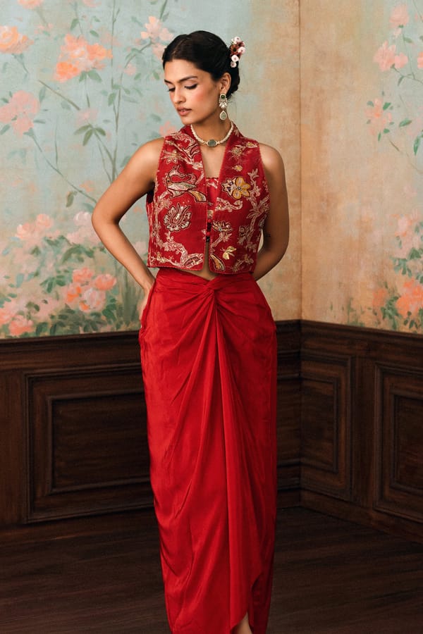 Rowena Skirt Set — Paulmi and Harsh