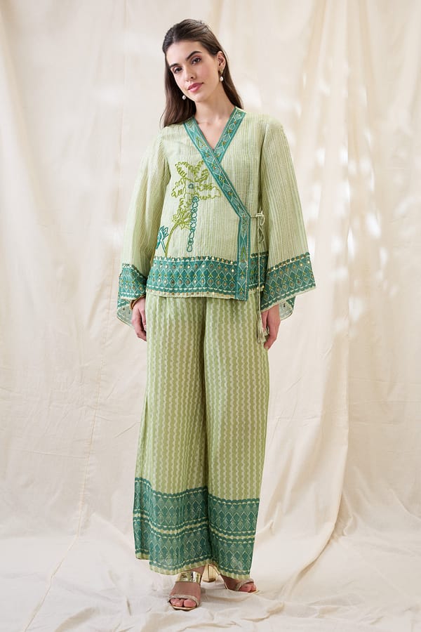 Noorani Embellished Angarkha Set — SOUP by Sougat Paul