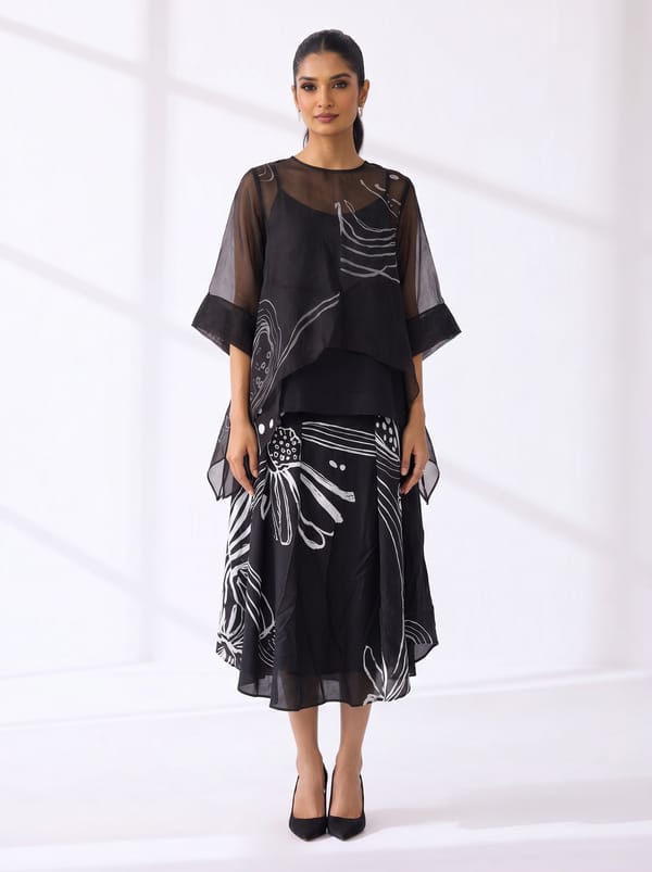 Three Piece Skirt Set — Esha Arora