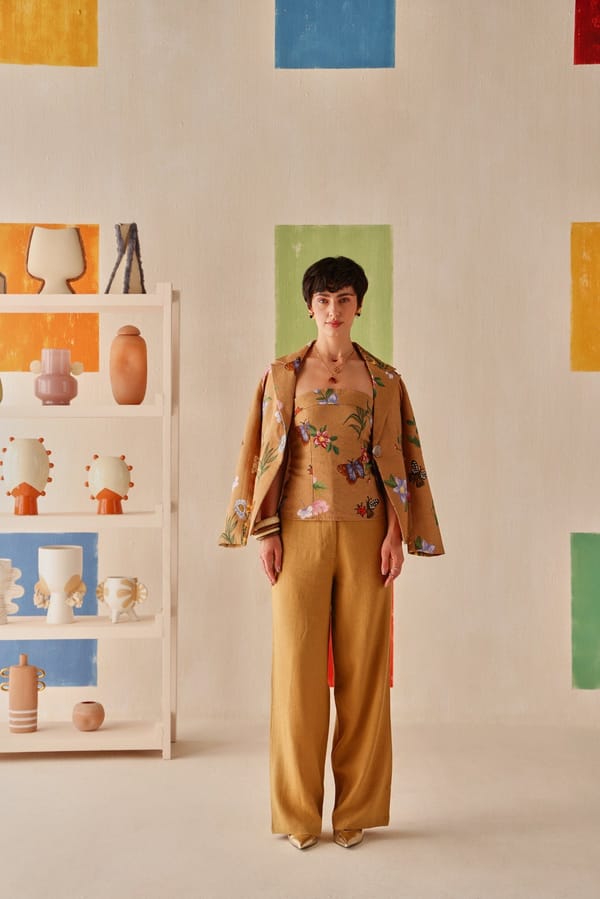 Papillon Blazer — Sage by Mala