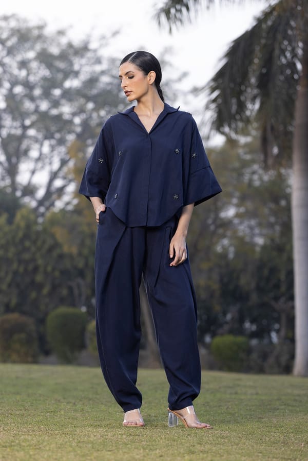 Midnight Nomad co-ord set — AMRTA BY GUNEET KONDAL
