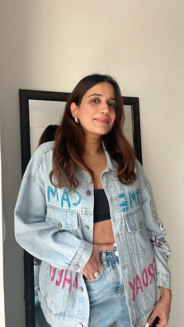 Statement Denim Fall Jacket — CLOSET AFFAIR