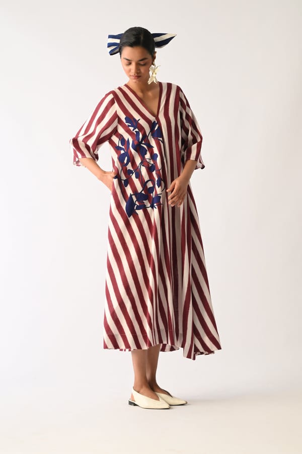 Revolt Bric Mayflower Applique Dress — Ofrida