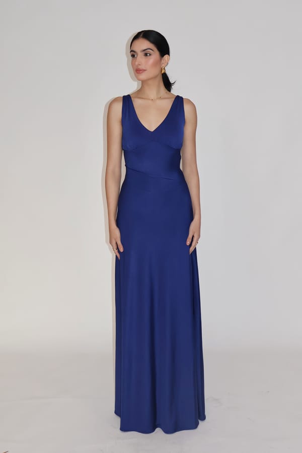 Proseco Dress Navy Blue — Select Staples