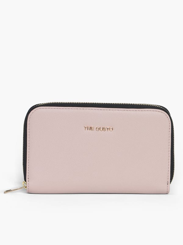 Pink Wallet (Grained) — The Gusto