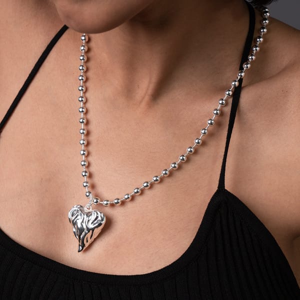 Cardi Necklace Silver — Equiivalence