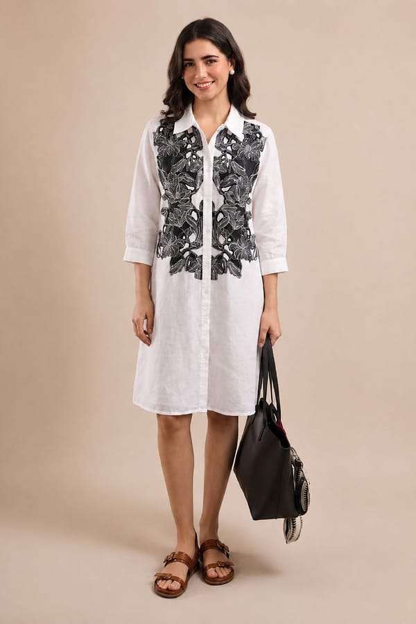 Eclipes Floral Dress — ANISETTE