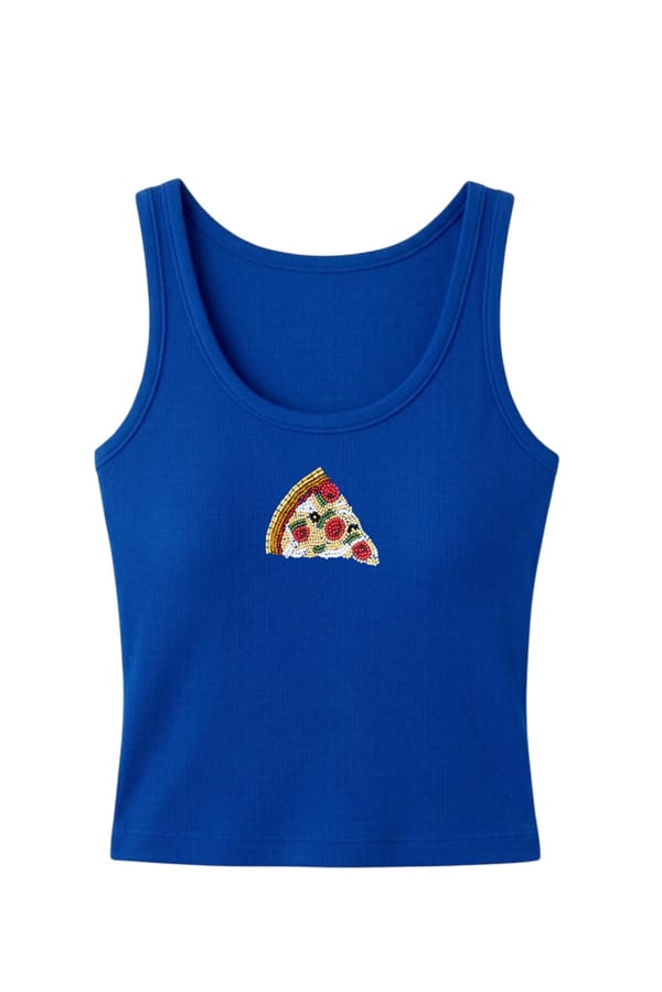 Pizza Tank Top — Past Modern