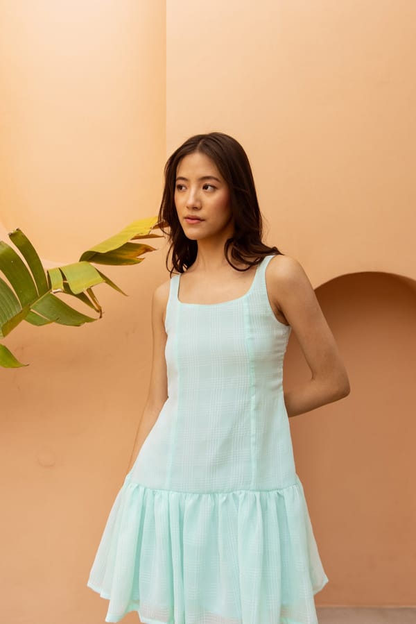 ILSA Drop Waist Short Dress — SAJKE
