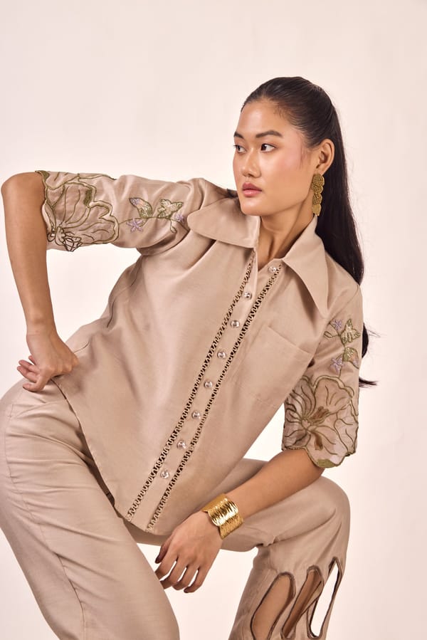 Russet Shirt — An'era by Asmita Verma