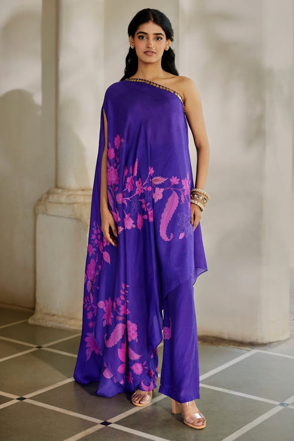 Calla Dress Set - Grape — Paulmi and Harsh