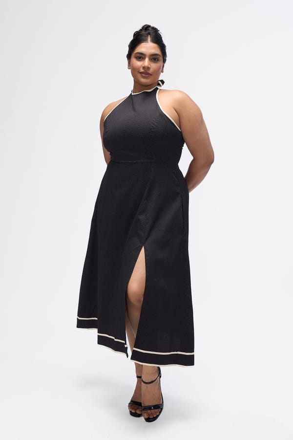 Siena- Black with White Polka Dots — Mazikien