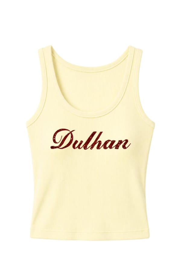 Dulhan Tank Top — Past Modern