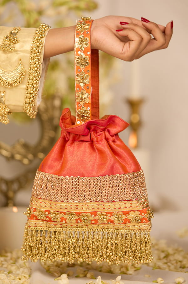 Prisha Orange (Potli) — 5 Elements