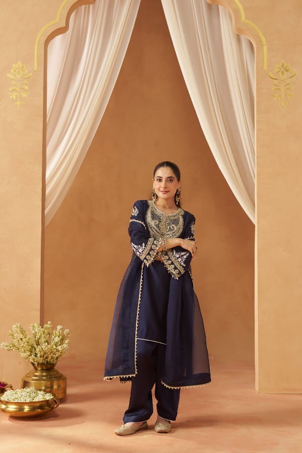 Ashira- Kurta With Salwar Dupatta — Sheetal Batra