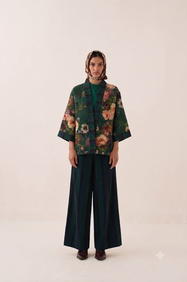 Rosarium Kimono Jacket — Ofrida